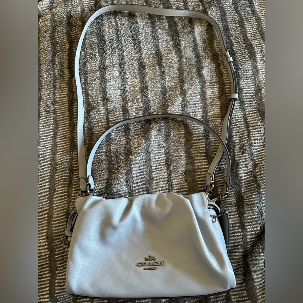 Coach Gray Leather Women's Bag